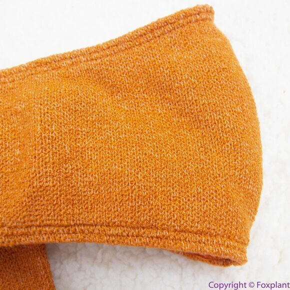 NEW Free People x In your arms knit bikini‎ orange/gold, S - Picture 12 of 16